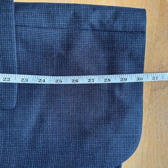 Lauren Ralph Lauren Blazer Mens 40R Blue Windowpane Sport Coat Two Button Jacket - Picture 10 of 10